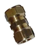 Puserrusliitin suora 15 x 15